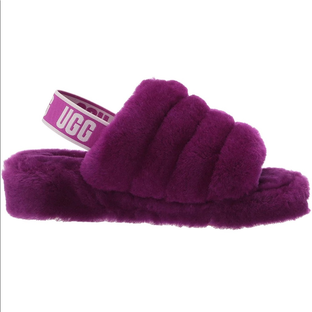 Berrylicious ugg women’s fluff yeah slide slipper